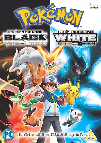 Anim Pok mon Pok mon Noir Victini et Reshiram