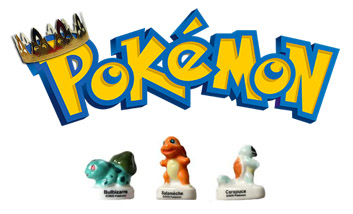 Collection fèves Pokémon