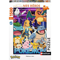 Goodies  Puzzle Pokemon Classics 1500 pièces (Goodies, Jeux vidéo