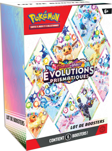 Lot de boosters - Évolutions Prismatiques