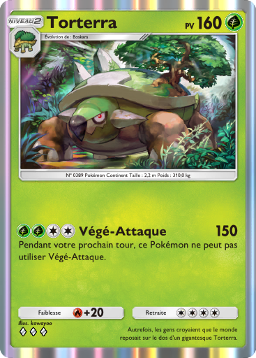 Pokémon Pocket - Extension Choc Spatio-Temporel : Palkia - Carte 12