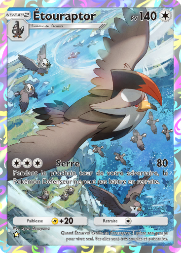 Pokémon Pocket - Extension Étouraptor - Carte 176