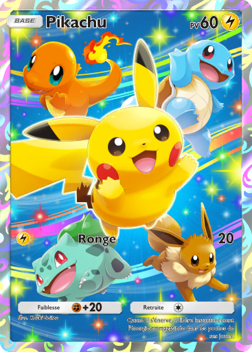 Carte Pikachu (Promo-A - 26/P-A)