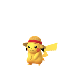 Pokémon - Peluche Pikachu Chapeau de paille