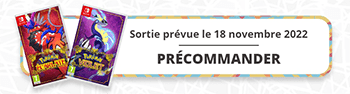 Précommander Pokémon Écarlate et Pokémon Violet